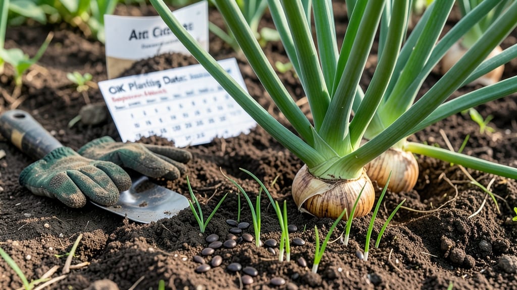 When Do You Plant Onions in Oklahoma: Exact Months for Zero-Frost Success