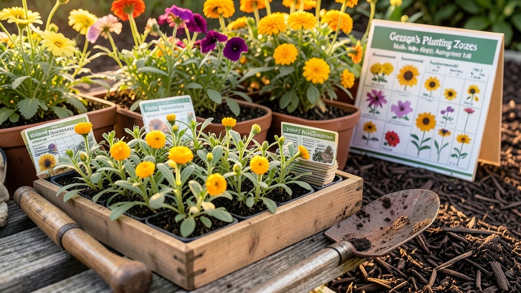 When to Plant Flowers in Georgia: Heat Zone 8A/8B Planting Calendar