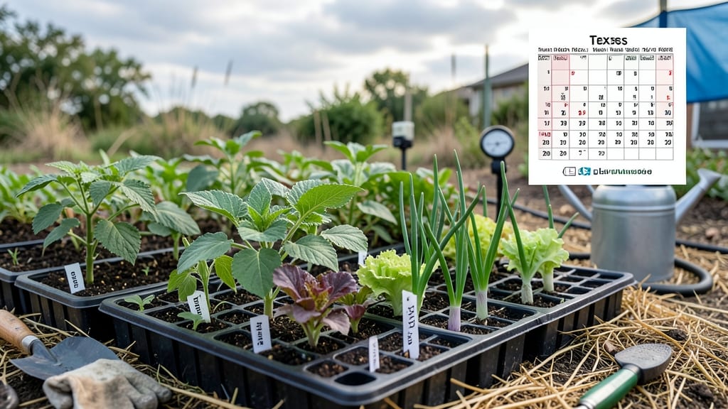 When Is the Best Time to Plant Vegetables in Texas: Heat Zone Map for Zero-Frost Success