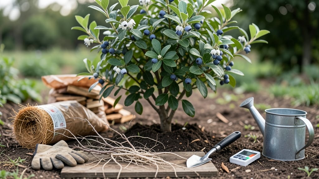 When to Plant Blueberry Bushes in Georgia: USDA Zone 8 Timing for Thriving Harvests