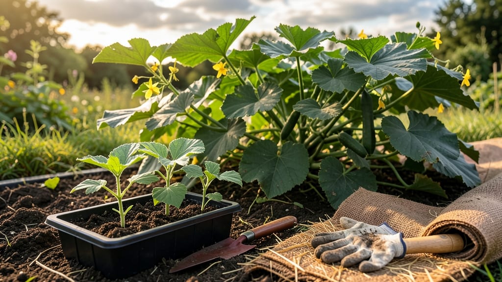 When to Plant Cucumbers in Zone 8b: Heat-Resistant Varieties & Exact Timing