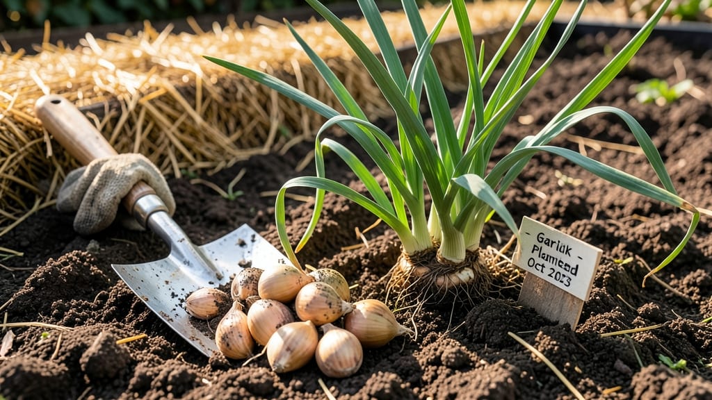 When to Plant Garlic in Zone 8: Hardneck vs Softneck Timing for Maximum Bulbs