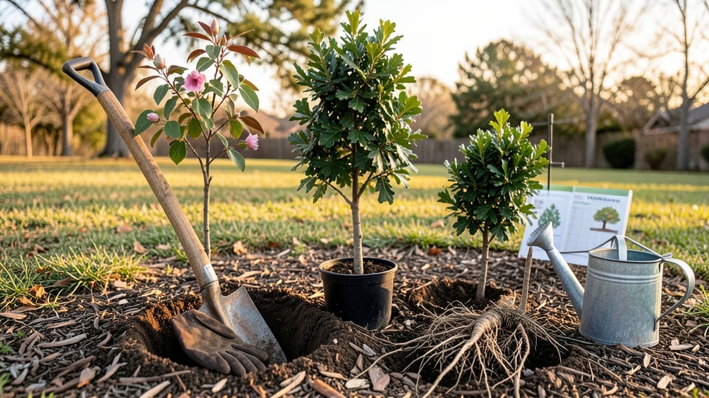 When Is the Best Time to Plant Trees in North Texas: Chill-Hour Matching for Thriving Oak, Maple & Fruit Varieties
