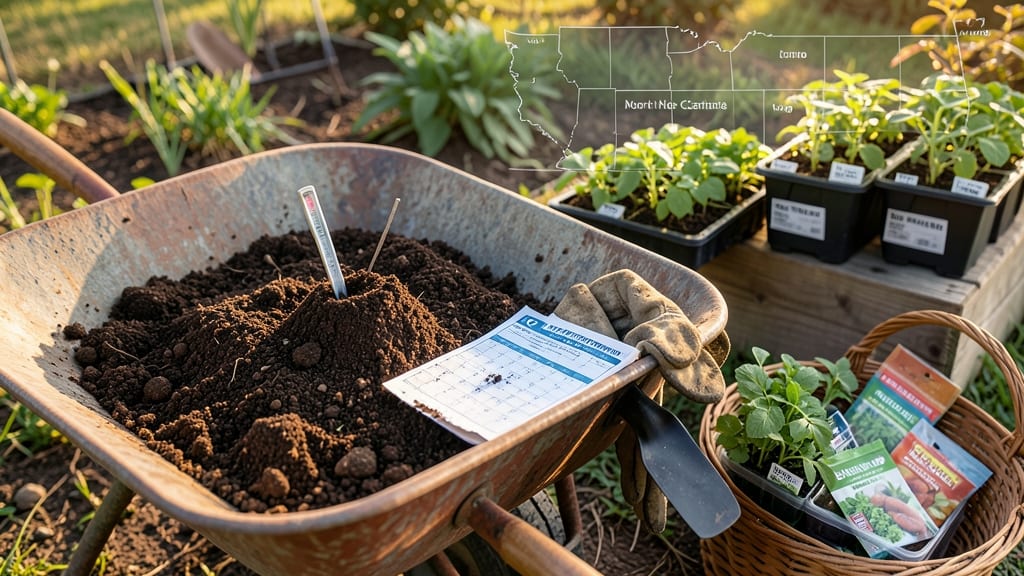 When to Plant a Garden in NC: Chill-Hour Zones & Exact Months for Peak Yields